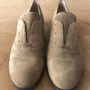 Brand new Franco Sarto leather slip on shoes.